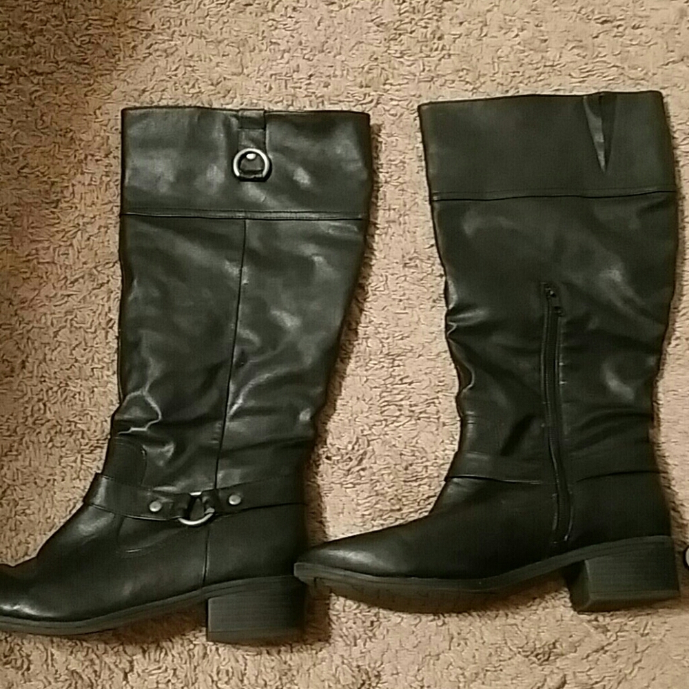 Tall Black Boots